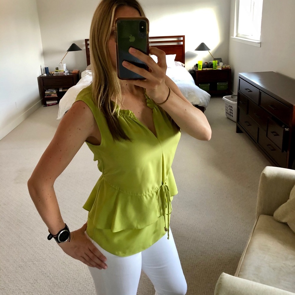 Vince Camuto Peplum Top